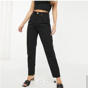 Missguided Riot High Rise Mom Jean